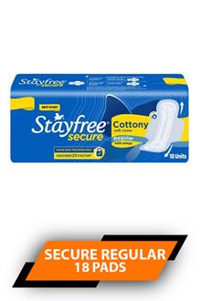 Stayfree Secure Regular 18pads